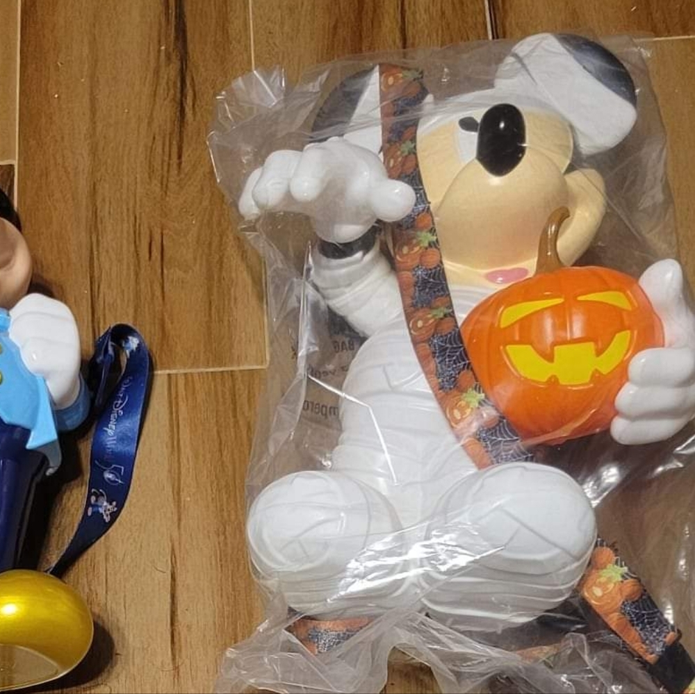 Mickey Mummy Popcorn Bucket New